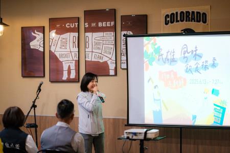副執行長李碧菁出席「民雄風味飲食探索-行田岸煮新鮮」開幕記者會