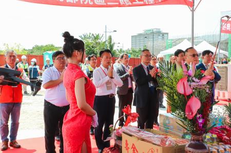副執行長李碧菁出席國立故宮博物院南部院區二館工程上梁典禮