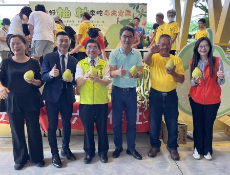 陳副執行長出席斗六老欉文旦創新品嚐行銷記者會