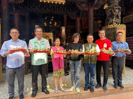 「解封放粽，發放保平安ㄟ平安粽」活動