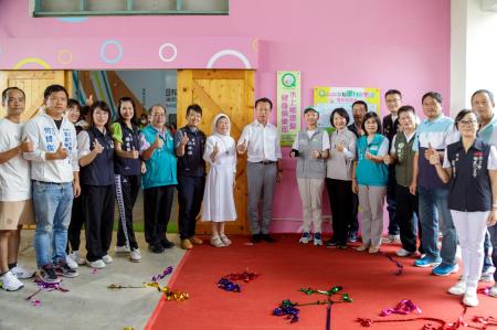 副執行長李碧菁出席嘉義縣水上鄉「銀髮健身俱樂部」開幕儀式