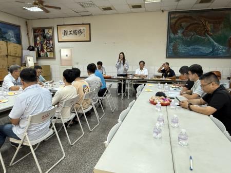 副執行長陳怡帆會勘雲林虎尾福安宮新廟預定地周邊環境改善與景觀綠美化規劃