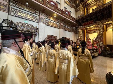 陳副執行長出席北港武德宮甲辰年祭孔釋奠大典