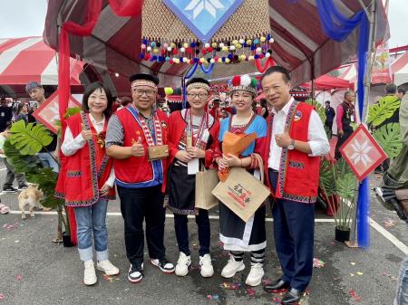 阿里山鄉一年一度生命豆季系列活動，結合鄒族文化傳統結婚儀式