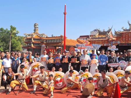 執行長劉米山出席「鯤鯓王平安鹽祭」