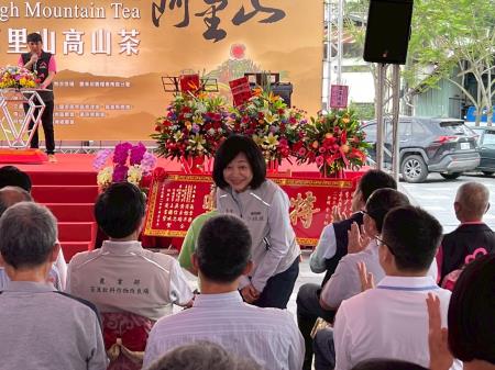 副執行長李碧菁出席114年阿里山高山茶春季優良茶競賽頒獎暨展售活動