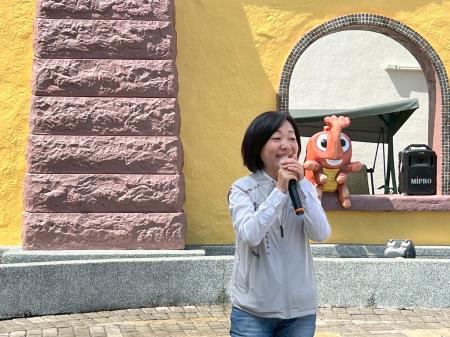 副執行長李碧菁出席西拉雅「城堡涼夏市集」開幕式