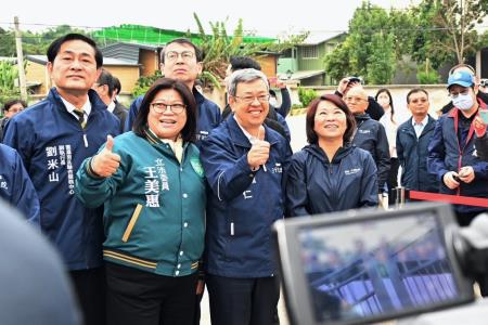 視察「嘉義市東義路及盧山橋改建工程」