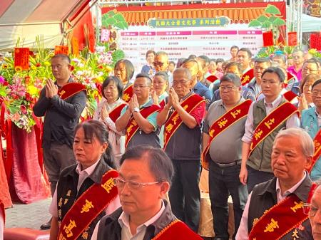 副執行長李碧菁出席「民雄大士爺文化祭」祈福團拜