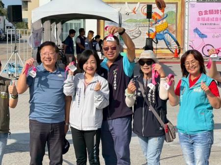 副執行長李碧菁出席「白金騎跡雙教堂 幸福連線自行車活動」