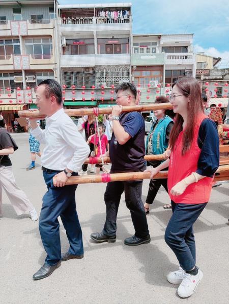 副執行長陳怡帆出席「2026嘉義好神布袋火燈夜巡」宣傳記者會3