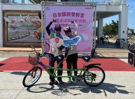 副執行長李碧菁出席「白金騎跡雙教堂 幸福連線自行車活動」