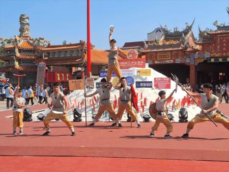 執行長劉米山出席「鯤鯓王平安鹽祭」