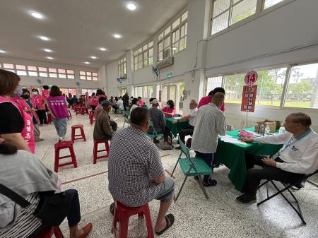 副執行長陳怡帆出席台北市雲林同鄉總會返鄉義診暨整合性健康篩檢活動