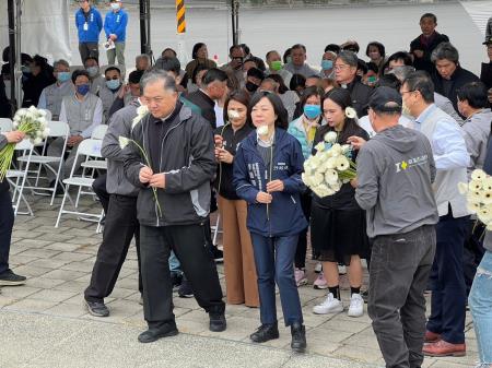 副執行長李碧菁出席228事件78週年追思紀念會