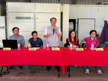 副執行長陳怡帆出席「溫控智能雜糧乾燥機」成果觀摩會