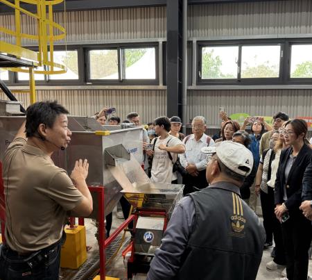 副執行長陳怡帆出席114年一貫化自動化咖啡後製處理觀摩會暨研發成果發表會