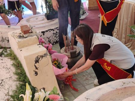 副執行長陳怡帆出席「口湖牽水狀（車藏）追思會」2
