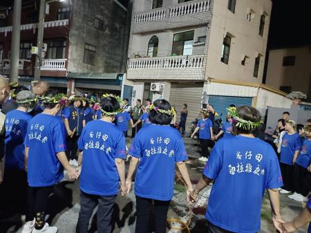 執行長劉米山出席「番仔田阿立祖夜祭」