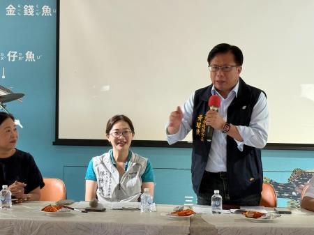 副執行長陳怡帆邀請農業部次長於口湖鄉及水林鄉舉辦雲林縣養殖漁業暨交流座談會