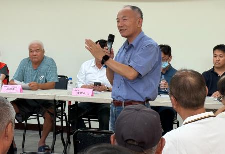 副執行長陳怡帆邀集農業部次長等與四湖鄉漁民座談