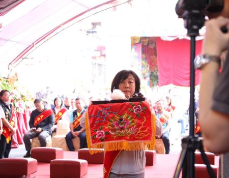 副執行長李碧菁出席「民雄大士爺文化祭」祈福團拜