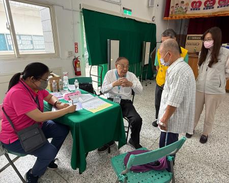 副執行長陳怡帆出席台北市雲林同鄉總會返鄉義診暨整合性健康篩檢活動