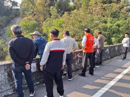 執行長劉米山前往臺南市東山區會勘南勢野溪治理工程與嶺南里崎頭山坑溝施設工程3