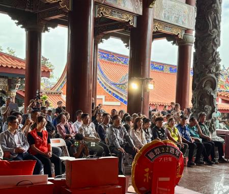 副執行長陳怡帆出席2025鯤鯓王平安鹽祭