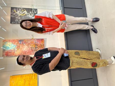 副執行長陳怡帆出席2025亞洲國際藝術交流展「雲林藝起幸福」