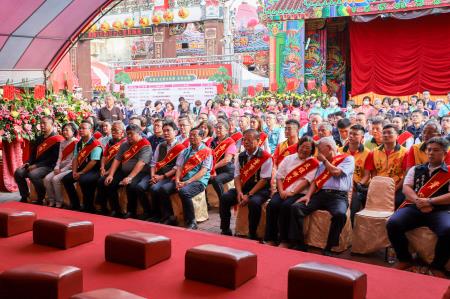 副執行長李碧菁出席「民雄大士爺文化祭」祈福團拜