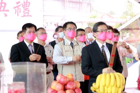 「國圖南部分館暨國家聯合典藏中心」工程動土典禮