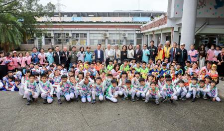 副執行長李碧菁出席嘉義縣中埔鄉頂六國小90週年校慶暨植樹活動1