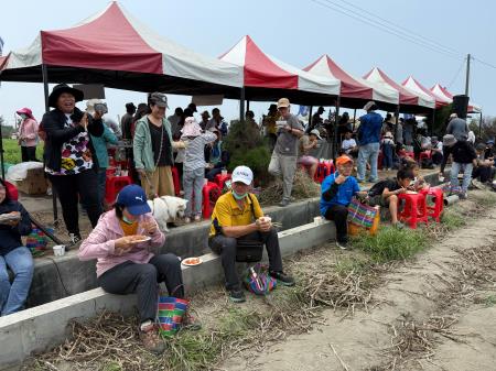 副執行長陳怡帆出席「海風吹、蒜香傳」 2026 四湖海味蒜開採祭10