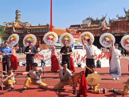 執行長劉米山出席「鯤鯓王平安鹽祭」