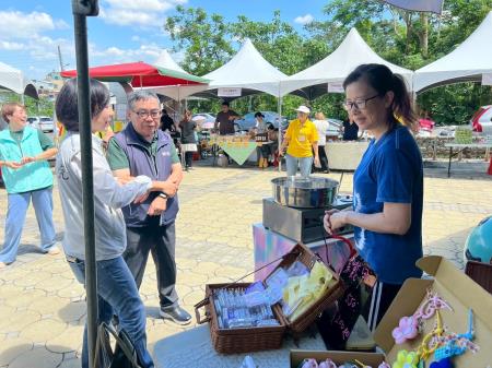副執行長李碧菁出席西拉雅「城堡涼夏市集」開幕式