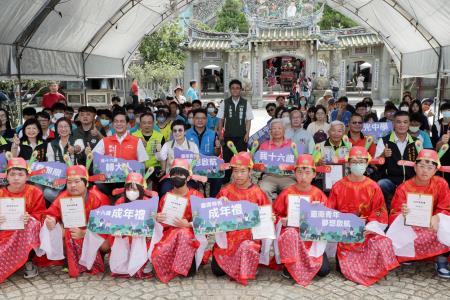 臺南400「16歲成年禮」活動(相片來源：臺南市政府)