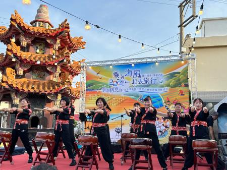 執行長劉米山、副執行長陳怡帆一同出席「2024乘著海風一起去旅行 雲嘉濱海旅行業媒合會暨企業合作宣言」