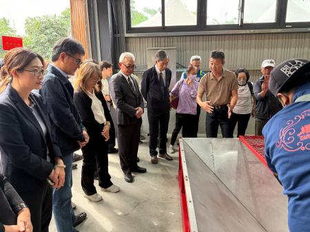 副執行長陳怡帆出席114年一貫化自動化咖啡後製處理觀摩會暨研發成果發表會