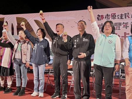 副執行長李碧菁出席嘉義市都市原住民族「少卡巴斯Sau qa bas」聯合豐年祭活動