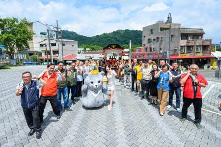 執行長劉米山出席「2025西拉雅夏日好Chill-關子嶺夏日山車祭」記者會