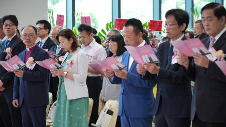 執行長劉米山出席雙福基督教醫院開幕禮拜3