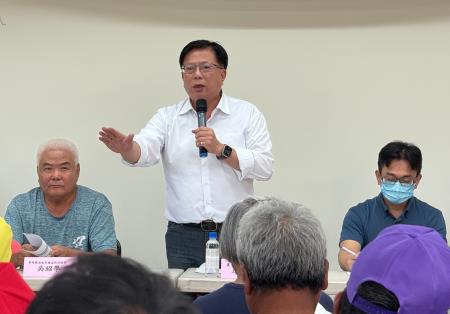 副執行長陳怡帆邀集農業部次長等與四湖鄉漁民座談