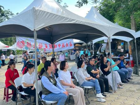 副執行長李碧菁出席西拉雅「城堡涼夏市集」開幕式