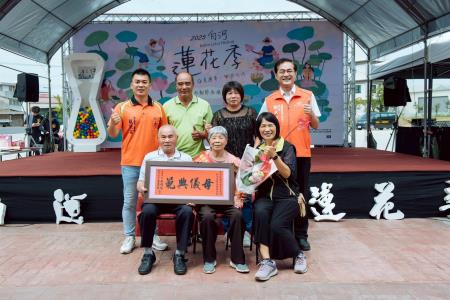 執行長劉米山出席「2025白河蓮花季開幕暨母親節表揚大會」