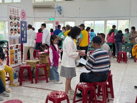 副執行長陳怡帆出席台北市雲林同鄉總會返鄉義診暨整合性健康篩檢活動
