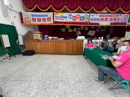 副執行長陳怡帆出席台北市雲林同鄉總會返鄉義診暨整合性健康篩檢活動