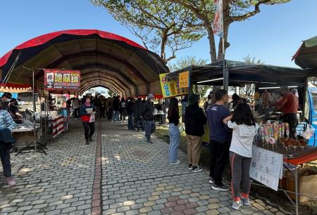 副執行長陳怡帆出席「台電雲林區處盛大舉辦地瓜節活動 採收水林地瓜 與農民香甜迎春」