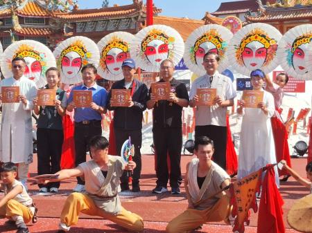 執行長劉米山出席「鯤鯓王平安鹽祭」