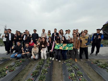 副執行長陳怡帆出席褒忠鄉「魚菜共生擴大宣傳記者會」2